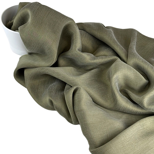 картинка Ткань плательная "Мраморная олива" от интернет магазина