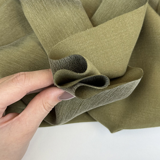 картинка Ткань плательная "Мраморная олива" от интернет магазина