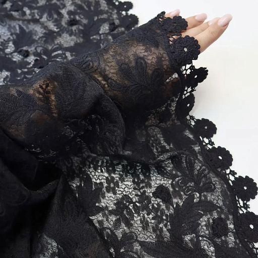 картинка Трикотаж "Мадонна" цвет черный от интернет магазина