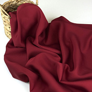 Шелк вискозный цвет бордо