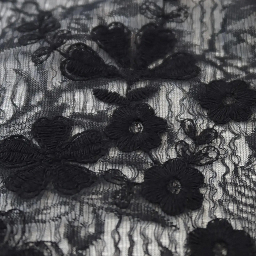 картинка Трикотаж "МаргОритка" цвет черный от интернет магазина