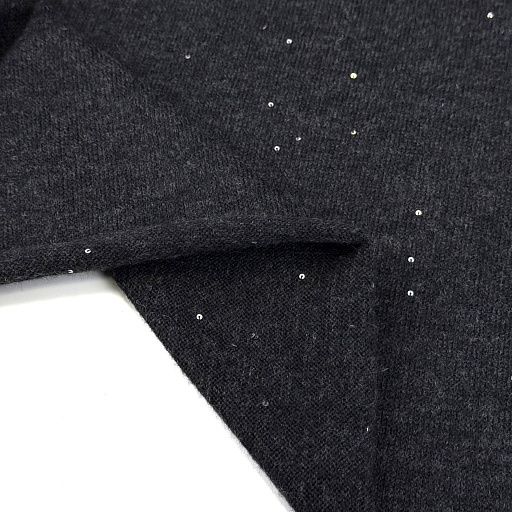 картинка Трикотаж Пайетка серый от интернет магазина