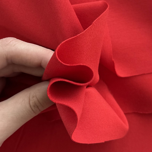 картинка Трикотаж-джерси красный 300 г\м2 от интернет магазина