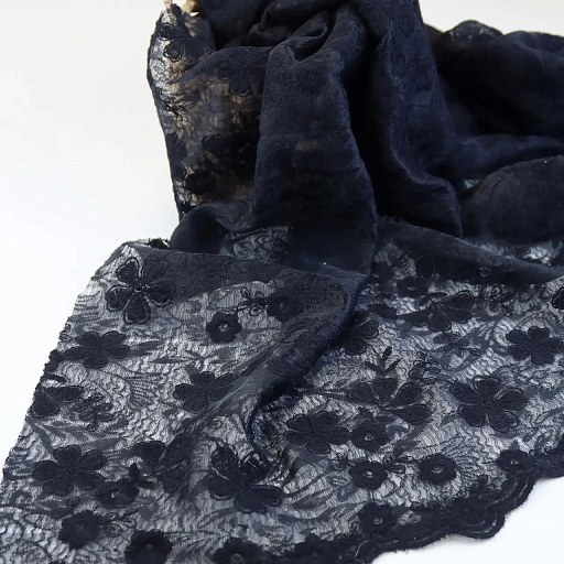 картинка Трикотаж "МаргОритка" цвет черный от интернет магазина