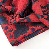 Жаккард "Винтаж" красный