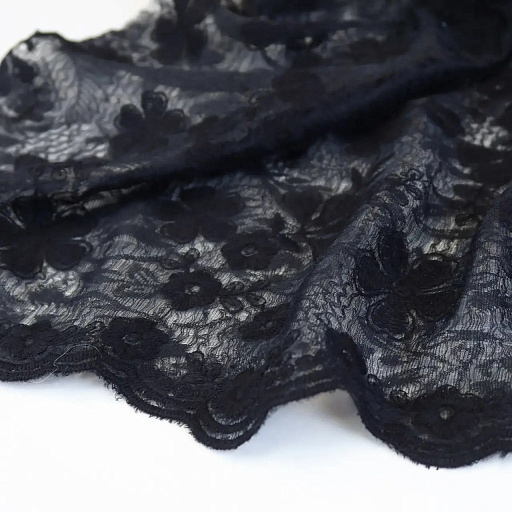 картинка Трикотаж "МаргОритка" цвет черный от интернет магазина