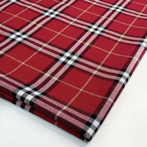 картинка Клетка фуле красная от интернет магазина