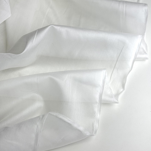 картинка Шифон однотонный белый от интернет магазина