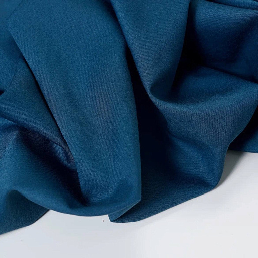 картинка Бамбук - сатин цвет морская волна от интернет магазина