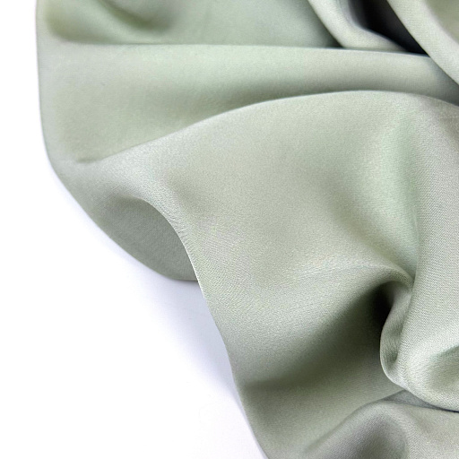 картинка Шелк вискозный цвет фисташка от интернет магазина