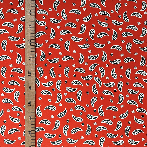 картинка Вискозный шелк "Виста" оранж от интернет магазина