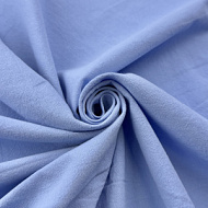 Хлопок однотонный голубой