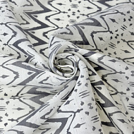 Ткань плательная "Камилла" этника сер