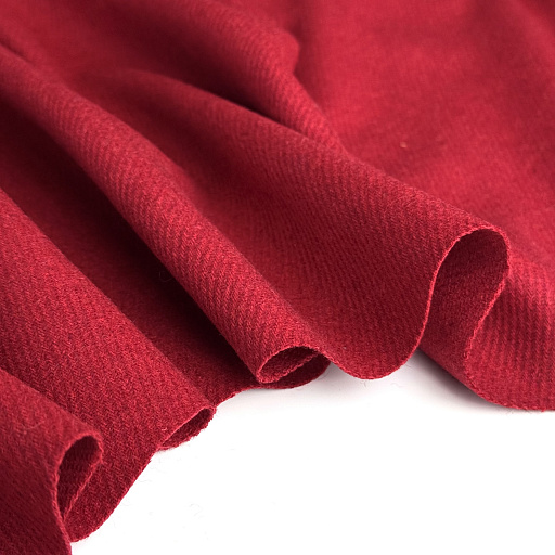 картинка Ткань костюмно-пальтовая цвет красный от интернет магазина