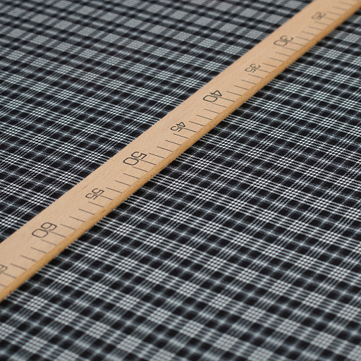 картинка Ткань костюмная клетка чб от интернет магазина