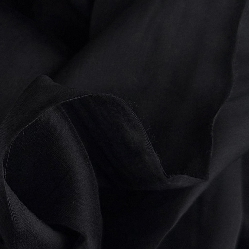 картинка Шифон однотонный черный от интернет магазина