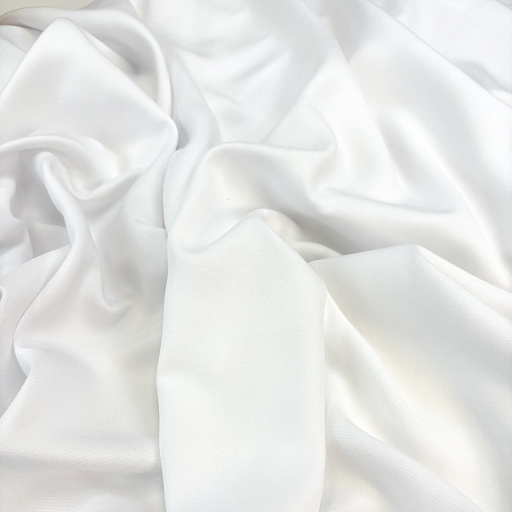 картинка Штапель однотон БЕЛЫЙ от интернет магазина