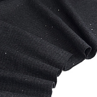 Костюмная шерсть «Пайетки» серая