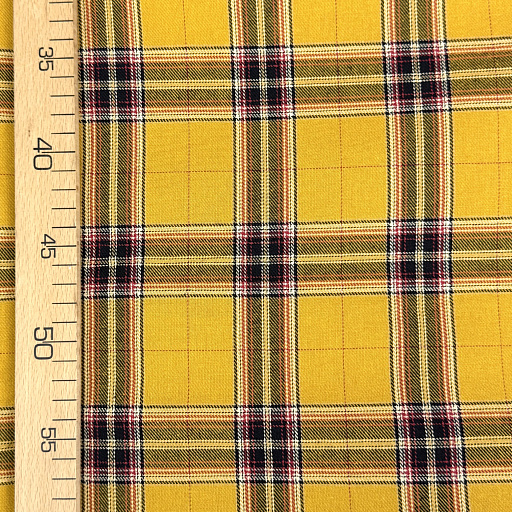 картинка Клетка фуле "Ранчо" желтая от интернет магазина