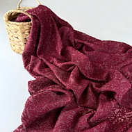 Трикотаж "Вуаль" бордо