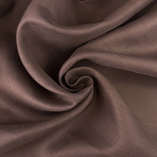 картинка Ткань плательная "Тенсел-лен" цвет коричневый от интернет магазина