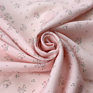 Ткань плательная "Розочки" розовые