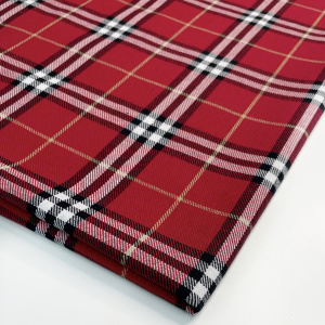 Клетка фуле красная