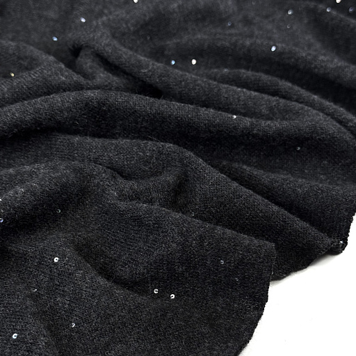 картинка Трикотаж Пайетка серый от интернет магазина