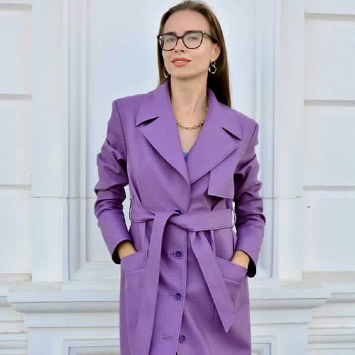 картинка Эко-кожа сирень от интернет магазина