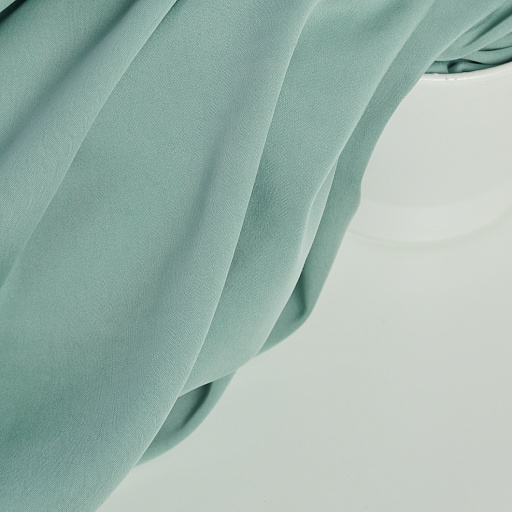 картинка Ткань плательно-костюмная "Тенсел+купра" цвет тиффани от интернет магазина
