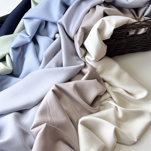 картинка Шелк вискозный цвет пудра от интернет магазина