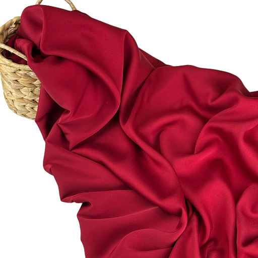 картинка Шелк вискозный цвет бордо от интернет магазина