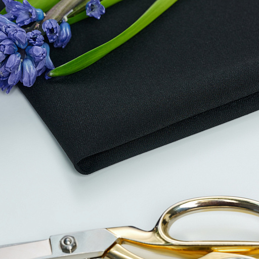 картинка Плательно-костюмная Нева" цвет черный от интернет магазина