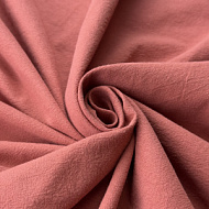 Хлопок однотонный терракот