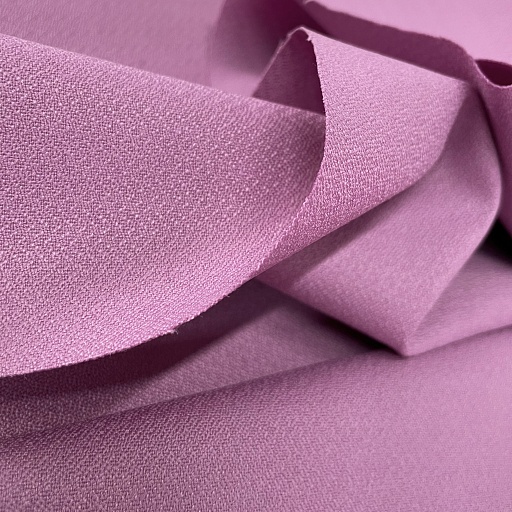 картинка Плательно-костюмная креп цвет "Розовый Пион" от интернет магазина