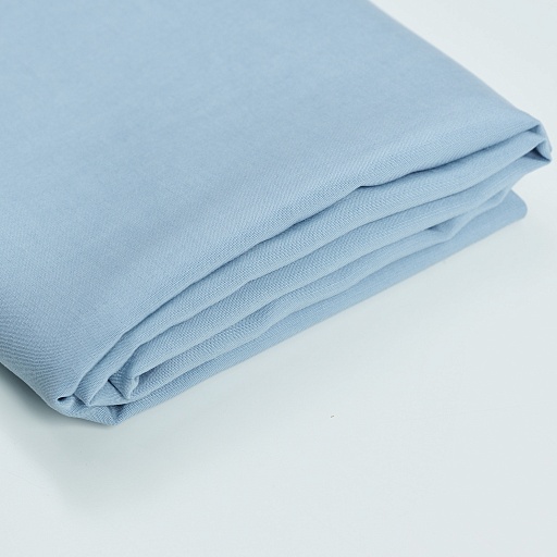 картинка Ткань плательная "Тенсел-лен" цвет голубой от интернет магазина