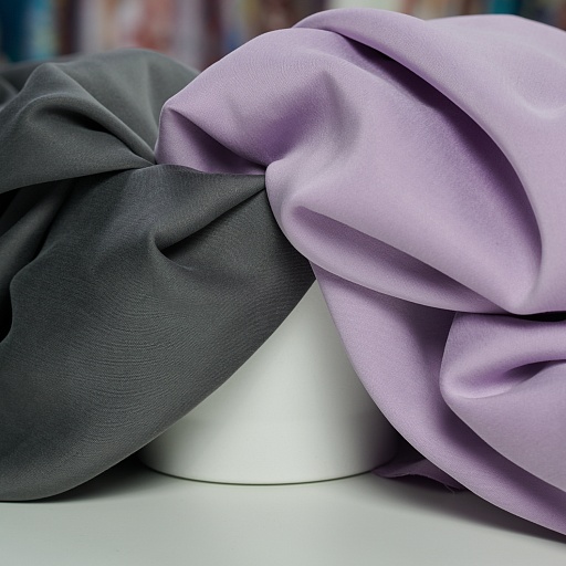 картинка Ткань плательно-костюмная "Тенсел+купра" цвет графит от интернет магазина