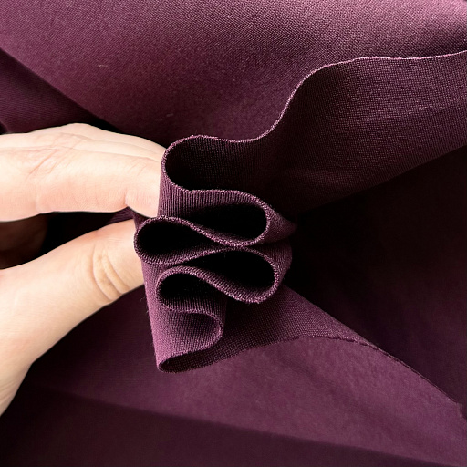 картинка Трикотаж-джерси баклажан 380 г\м2 от интернет магазина