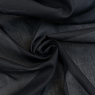 Батист однотонный ЧЕРНЫЙ