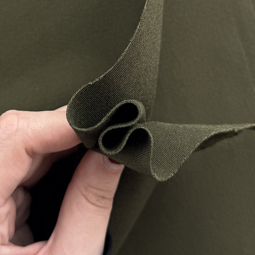 картинка Трикотаж-джерси хаки 380 г\м2 от интернет магазина