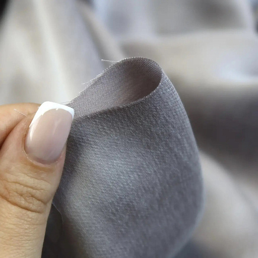 картинка Ткань плательная "Мраморный перламутр" цвет сиреневый от интернет магазина