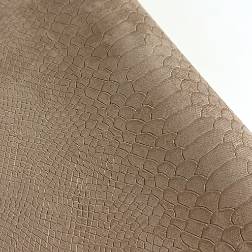 картинка Эко-кожа "Питон" беж от интернет магазина