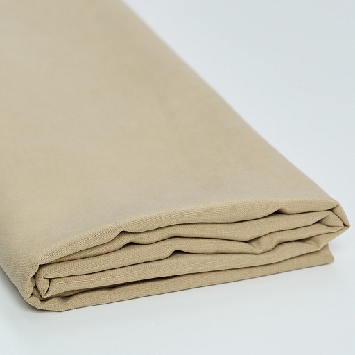 картинка Ткань плательная "Тенсел-лен" цвет песочный от интернет магазина