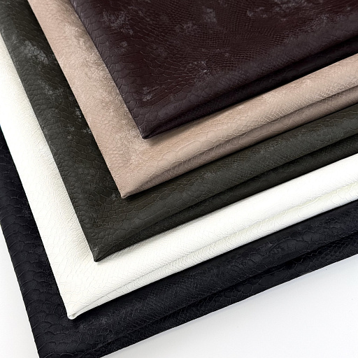 картинка Эко-кожа "Питон" белая от интернет магазина