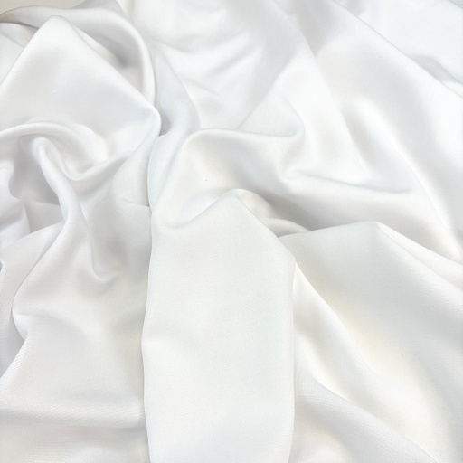 картинка Штапель однотон БЕЛЫЙ от интернет магазина