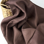 Ткань плательная "Тенсел-лен" цвет коричневый