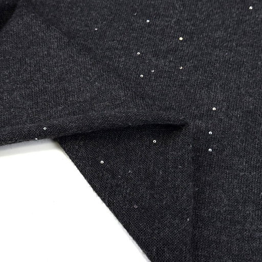 картинка Трикотаж Пайетка серый от интернет магазина