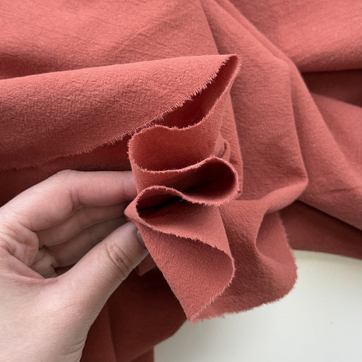 картинка Хлопок однотонный терракот от интернет магазина