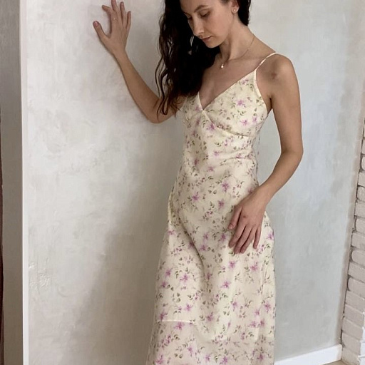 картинка Ткань плательная "Полли" цвет роз от интернет магазина