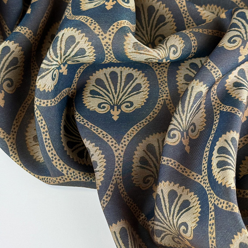 картинка Вискозный шелк хамелеон «Инжир» от интернет магазина